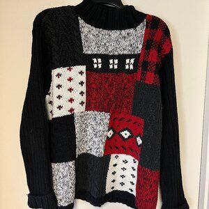 Liz Claiborne Liz Sport Knit Sweater, Size L